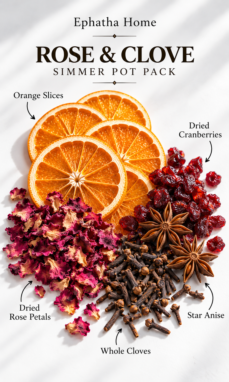 Rose & Clove Simmer Pack