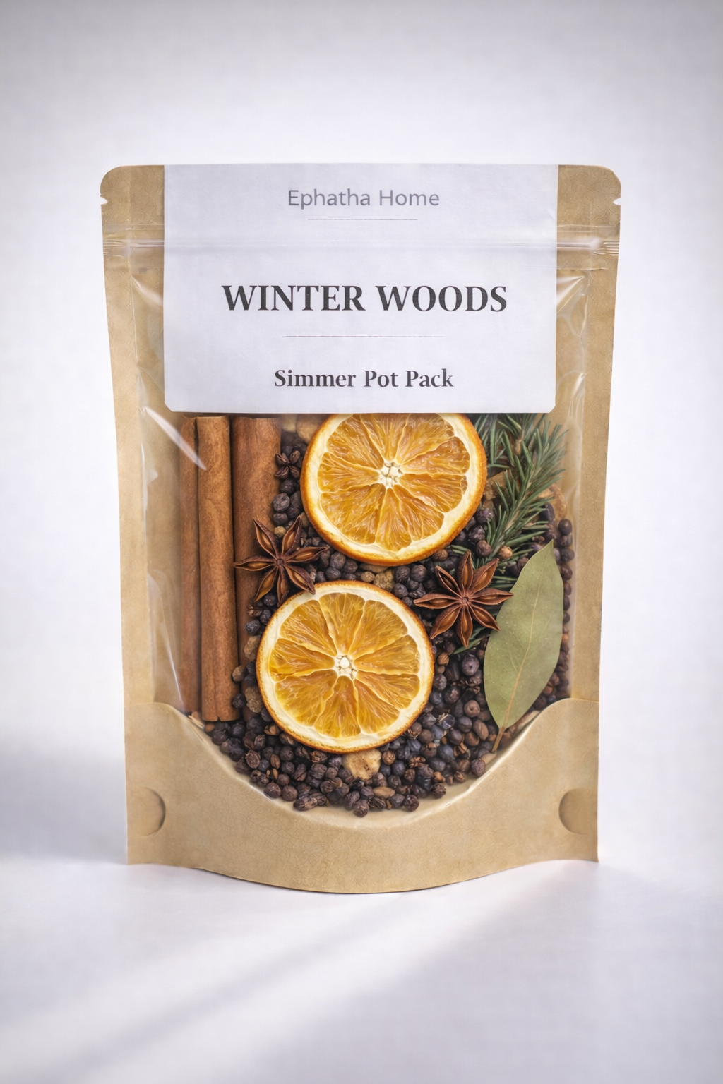 Ephatha Home Winter Woods Simmer Pack