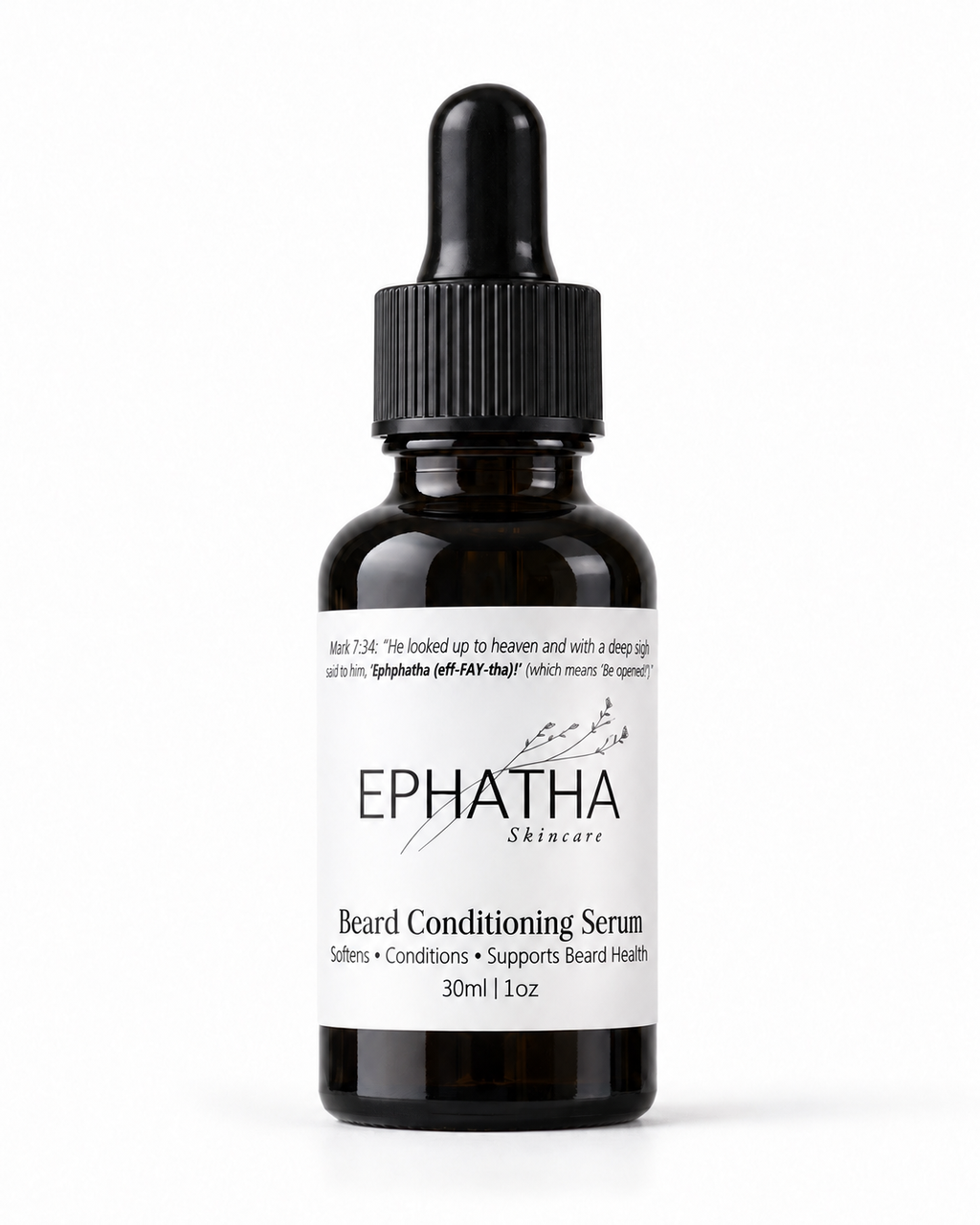 Ephatha Beard Conditioning Serum 1 oz front product image