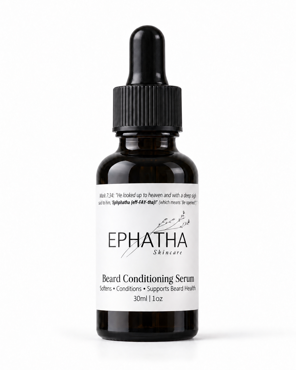Ephatha Beard Conditioning Serum 1 oz front product image