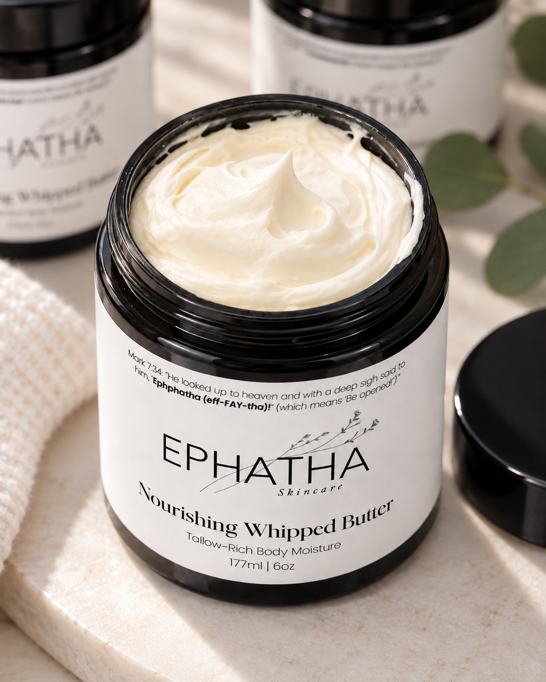 Ephatha Nourishing Whipped Butter smooth whipped texture